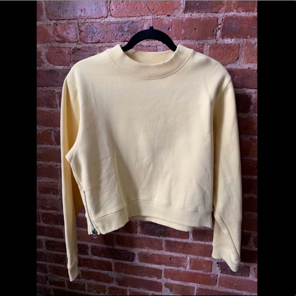 ACNE sweatshirt with side zips